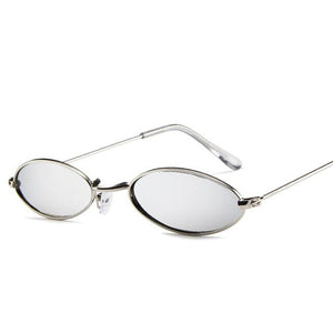Small Oval Vintage Sunglasses