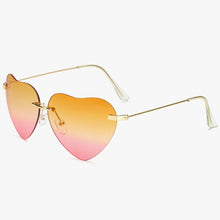 Load image into Gallery viewer, Design Love Heart Sunglasses Vintage