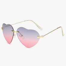 Load image into Gallery viewer, Design Love Heart Sunglasses Vintage
