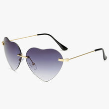 Load image into Gallery viewer, Design Love Heart Sunglasses Vintage