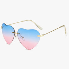 Load image into Gallery viewer, Design Love Heart Sunglasses Vintage