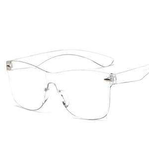 New Transparent Sunglasses Vintage